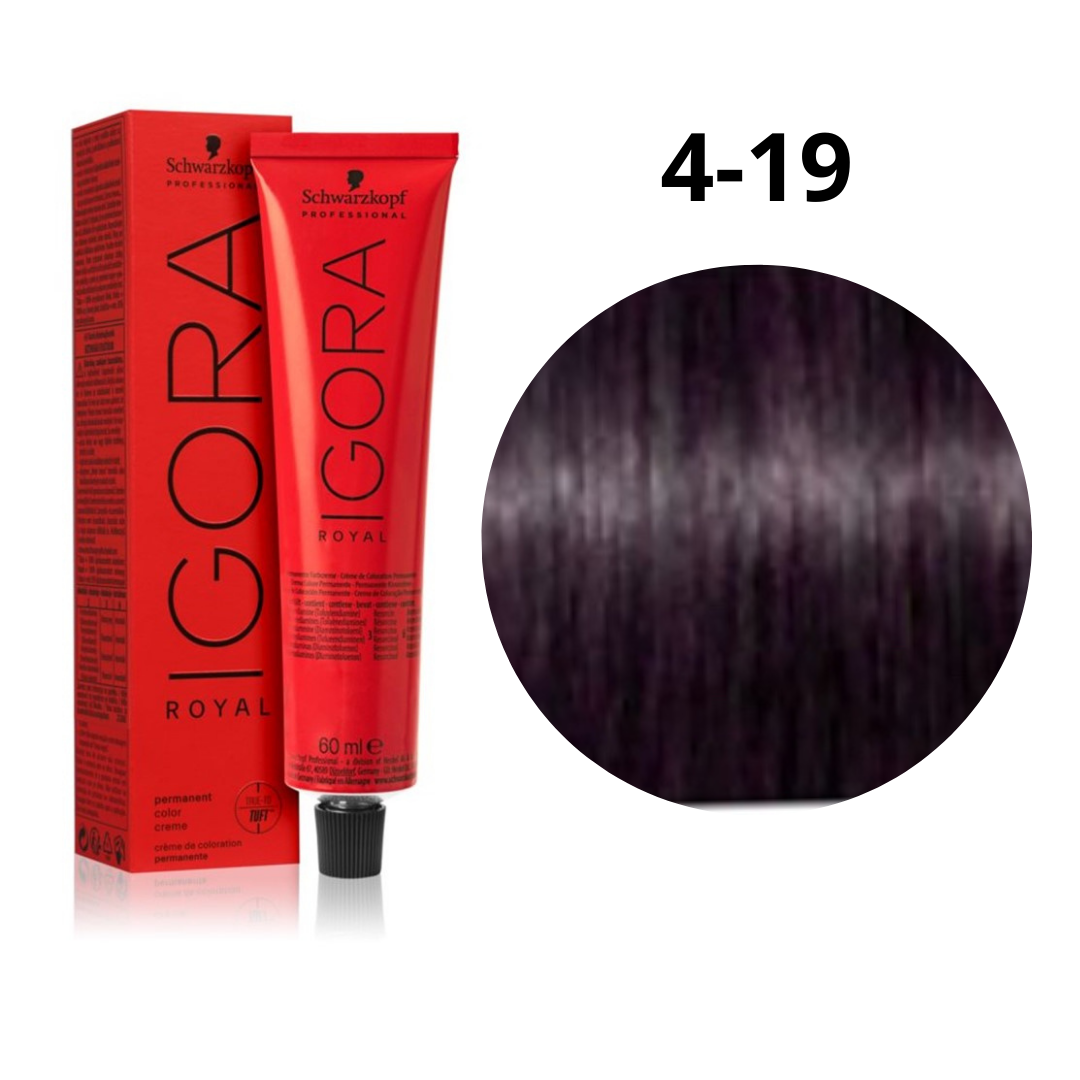 Tinte permanente profesional Igora Royal By Schwarzkopf