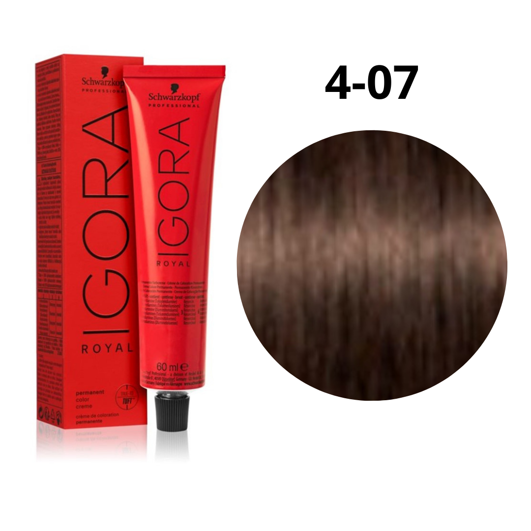 Tinte permanente profesional Igora Royal By Schwarzkopf