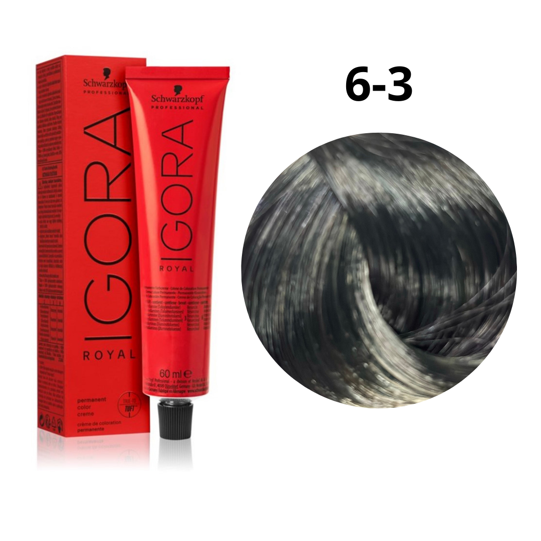 Tinte permanente profesional Igora Royal By Schwarzkopf