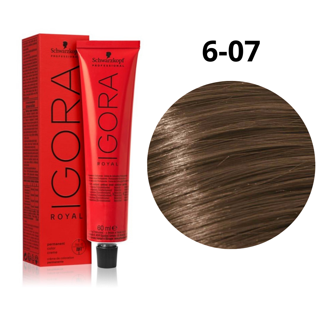 Tinte permanente profesional Igora Royal By Schwarzkopf