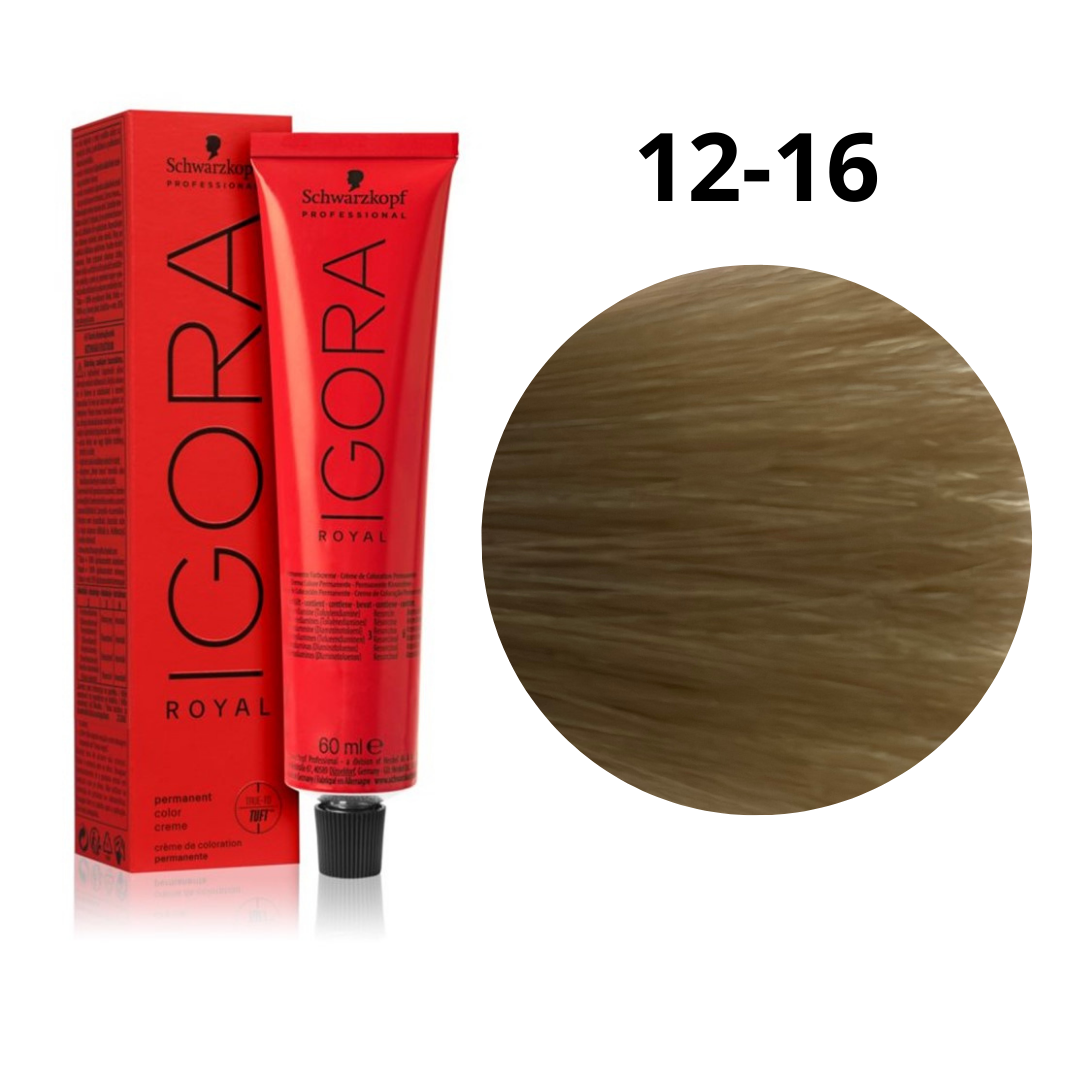 Tinte permanente profesional Igora Royal By Schwarzkopf 2