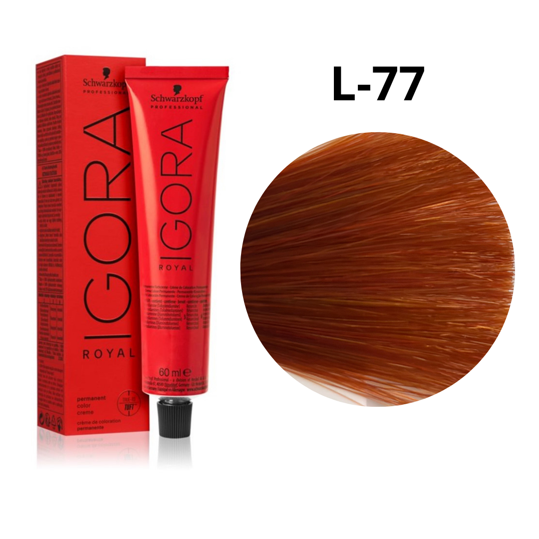 Tinte permanente profesional Igora Royal By Schwarzkopf 2