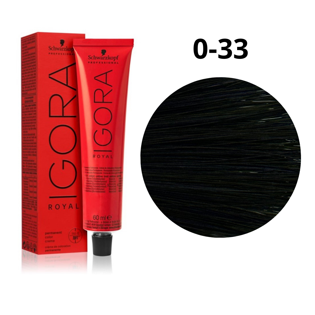 Tinte permanente profesional Igora Royal By Schwarzkopf 2