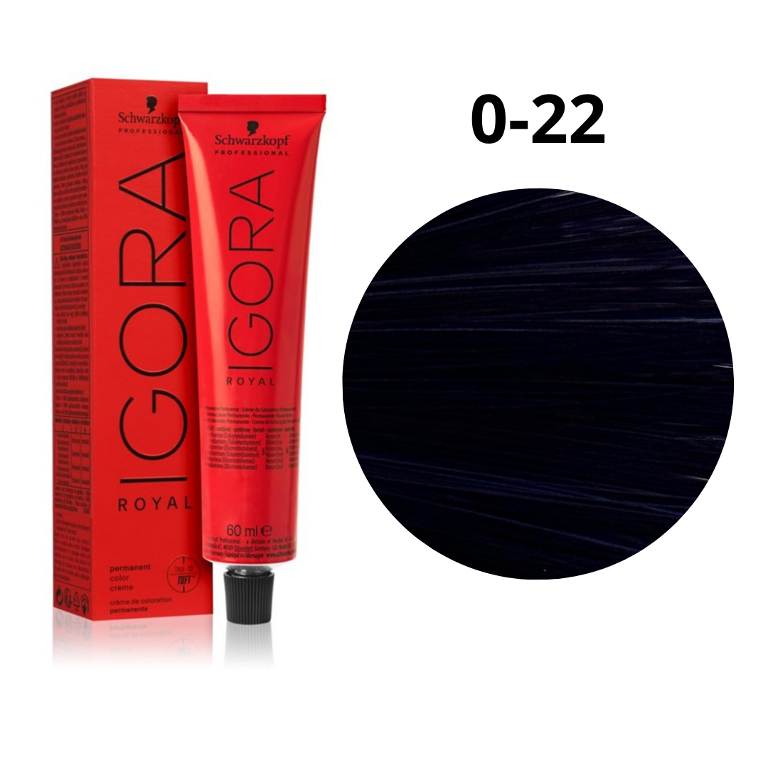 Tinte permanente profesional Igora Royal By Schwarzkopf 2