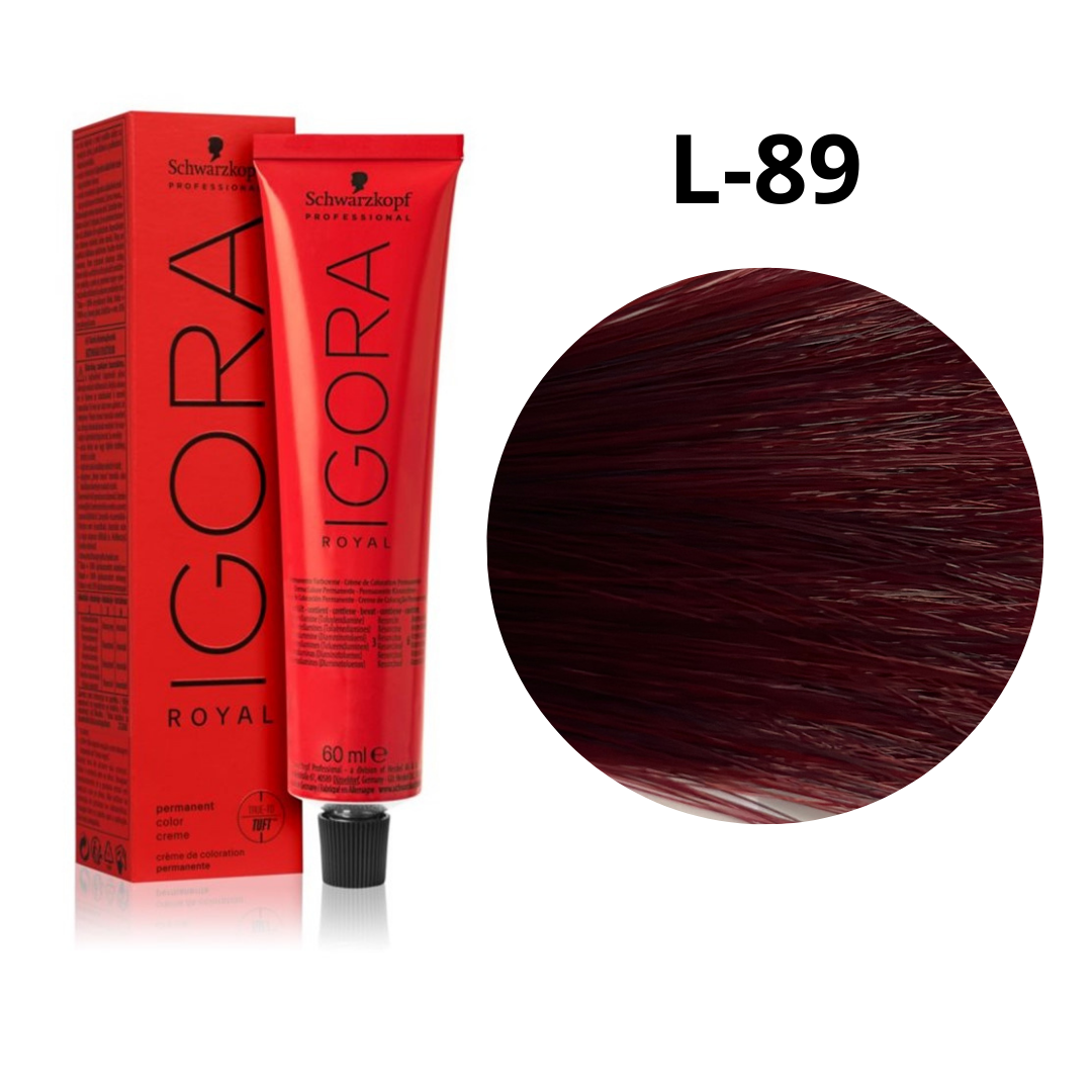 Tinte permanente profesional Igora Royal By Schwarzkopf 2