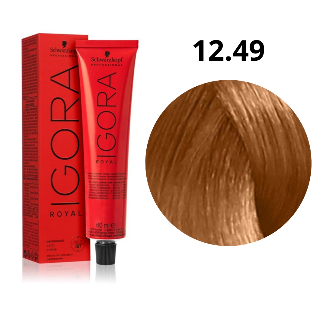 Tinte permanente profesional Igora Royal By Schwarzkopf 2