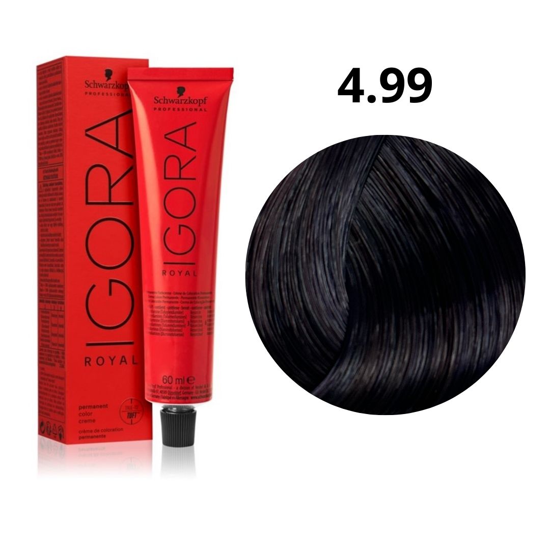 Tinte permanente profesional Igora Royal By Schwarzkopf