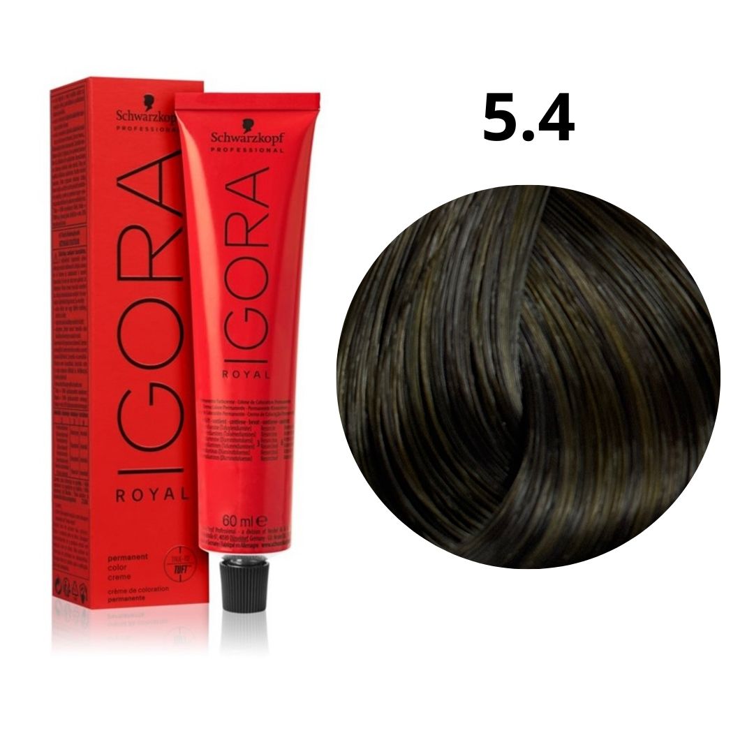 Tinte permanente profesional Igora Royal By Schwarzkopf