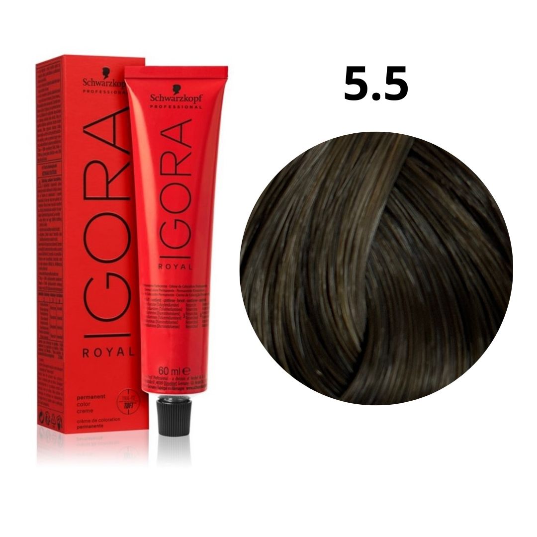 Tinte permanente profesional Igora Royal By Schwarzkopf