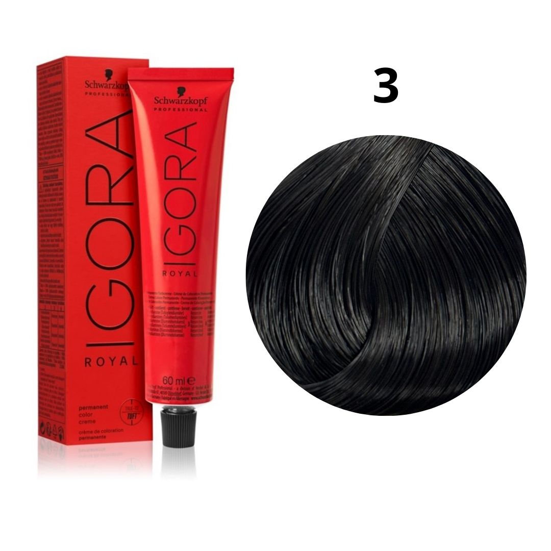 Tinte permanente profesional Igora Royal By Schwarzkopf