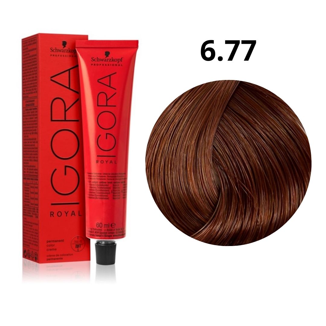 Tinte permanente profesional Igora Royal By Schwarzkopf