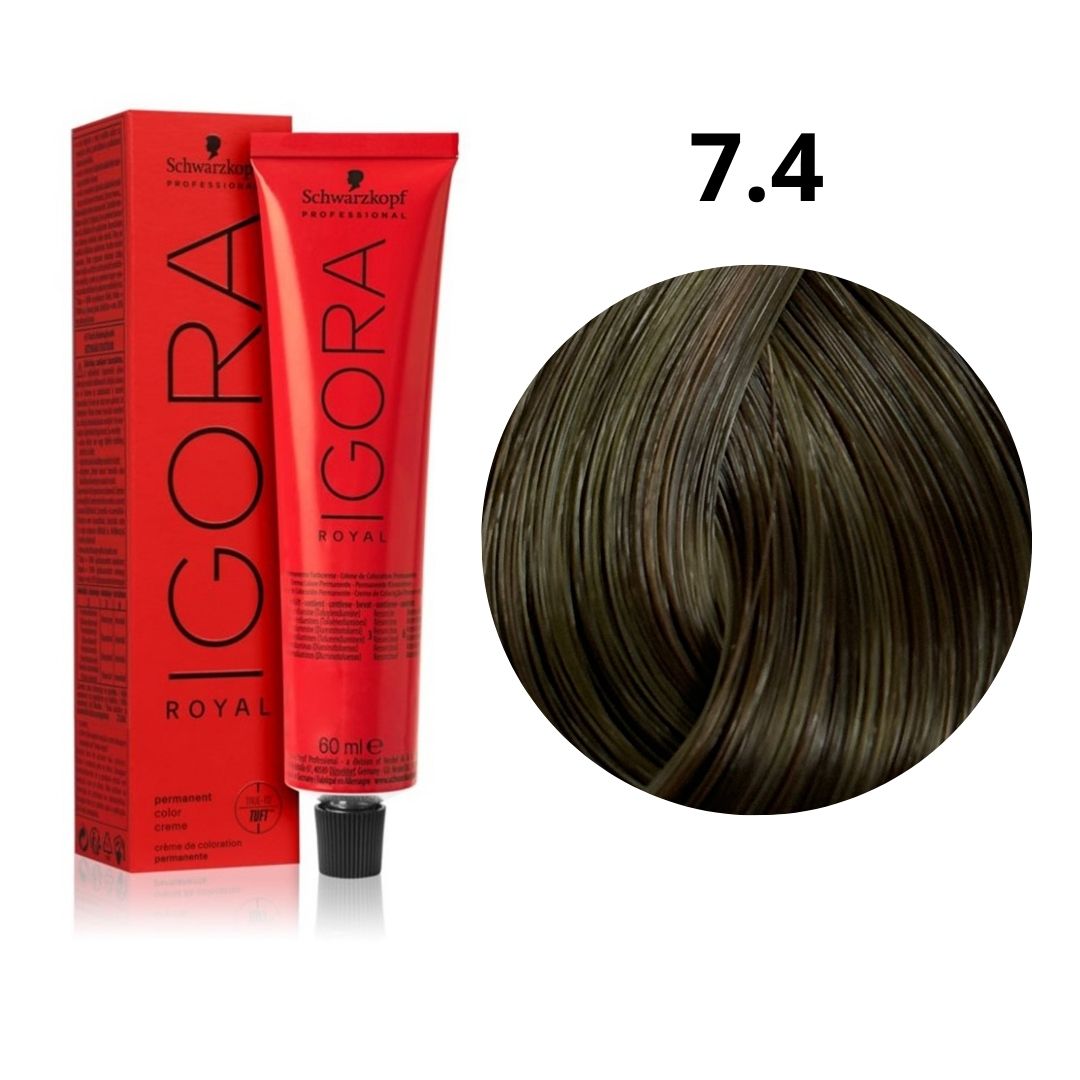 Tinte permanente profesional Igora Royal By Schwarzkopf