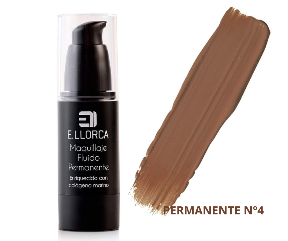 Base Maquillaje Fluido Permanente By E.Llorca