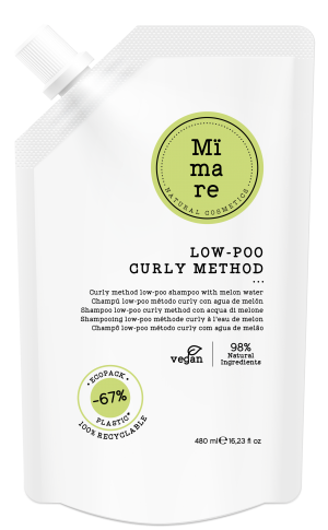 Champu Low-Poo Curly Method con agua de melon by Mimare