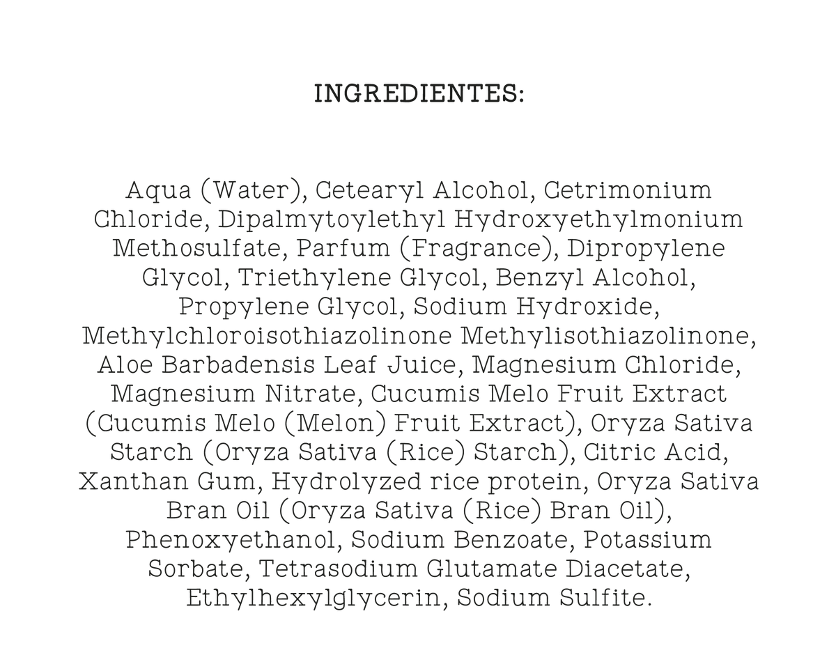 Mascarilla Curly Method con agua de melón by Mimare