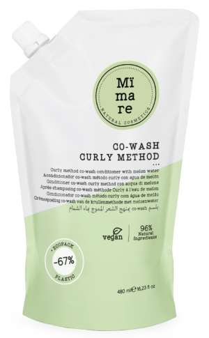 Co-Wash acondicionador lavante Curly Method con agua de melón by Mimare