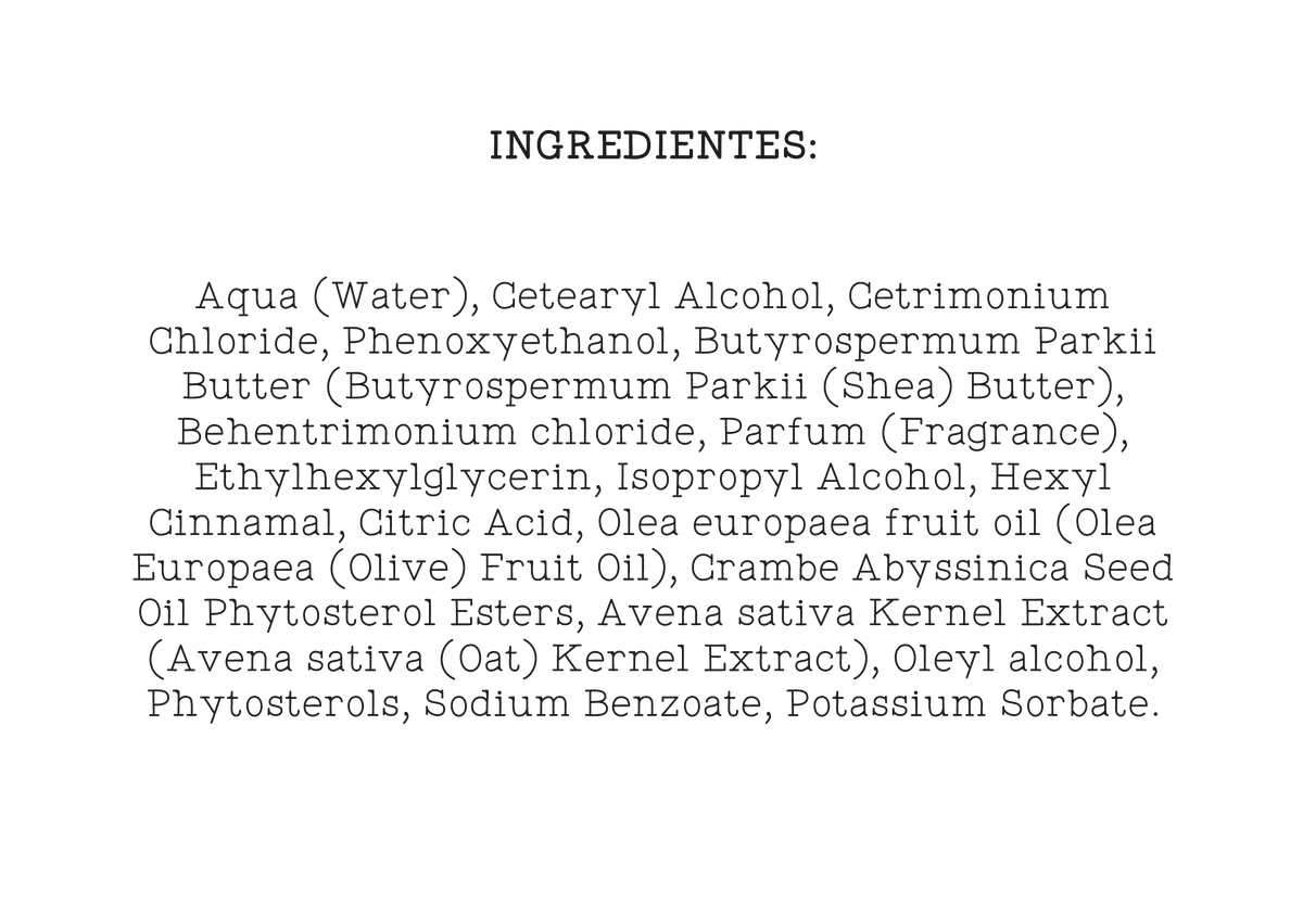 Mascarilla recontructora con semilla de abyssinica by Mimare