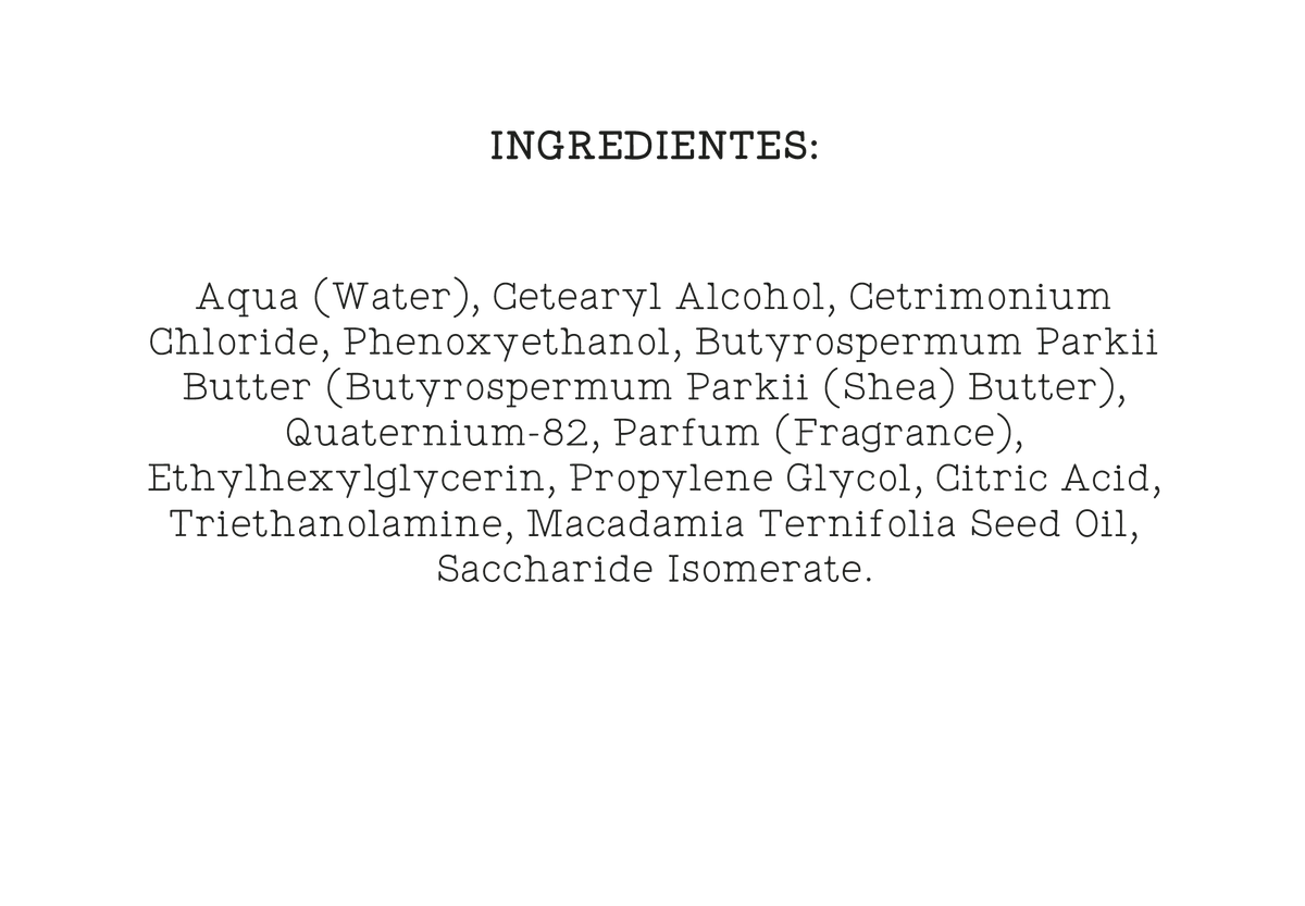 Mascarilla Anti-Frizz con aceite de macadamia by Mimare