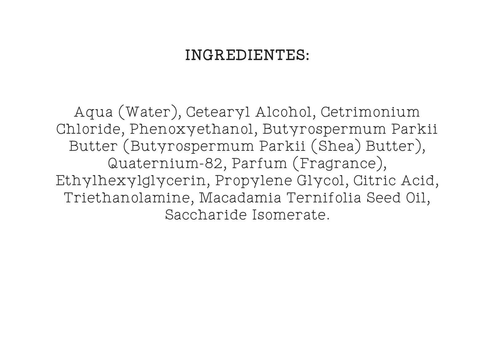 Mascarilla Anti-Frizz con aceite de macadamia by Mimare