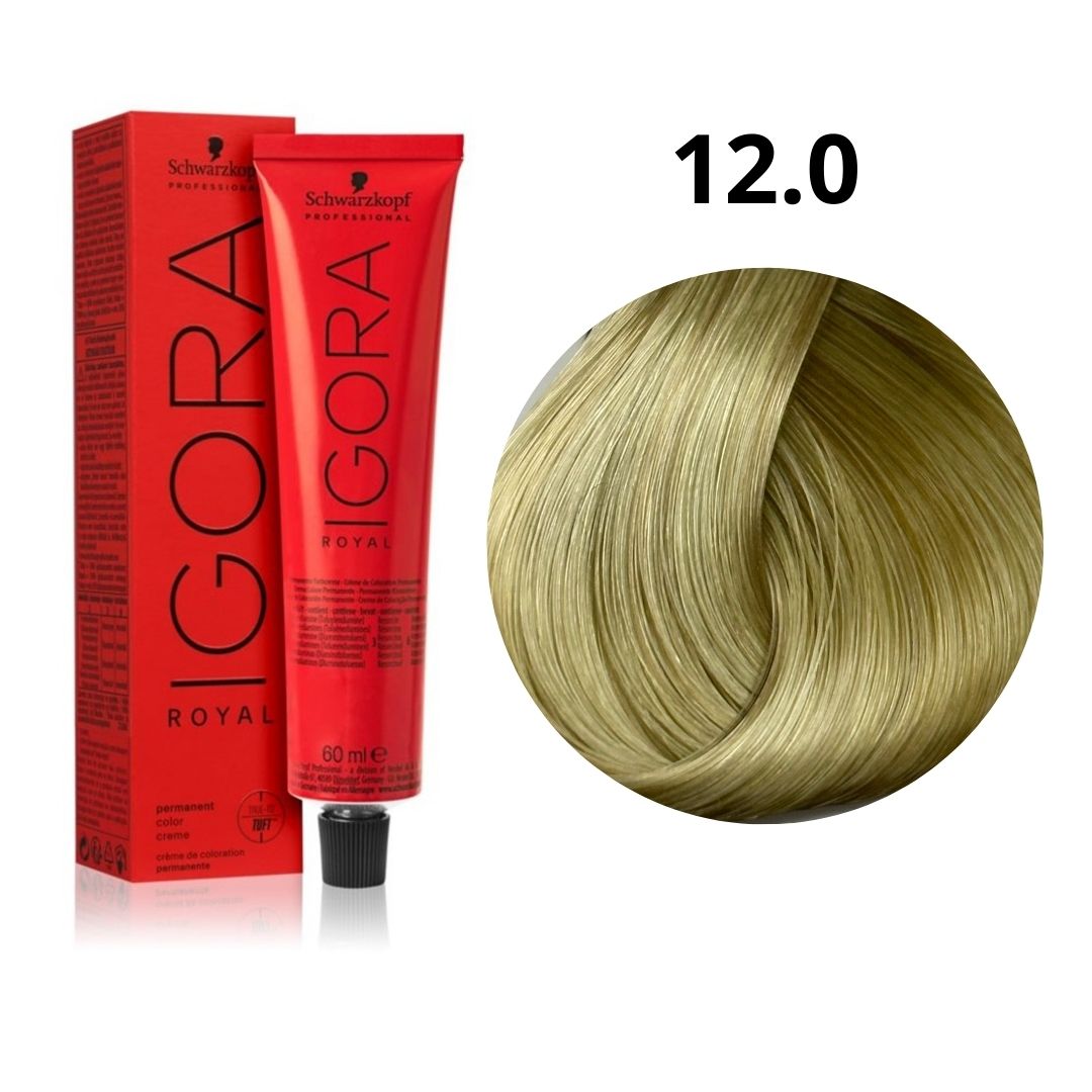 Tinte permanente profesional Igora Royal By Schwarzkopf