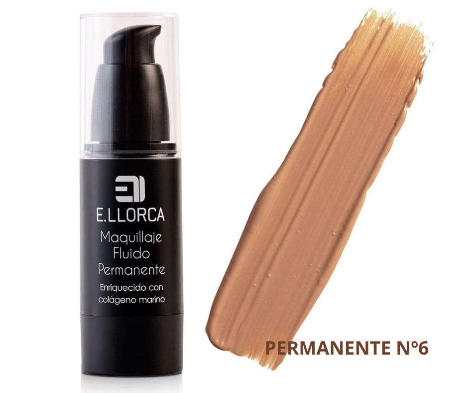 Base Maquillaje Fluido Permanente By E.Llorca