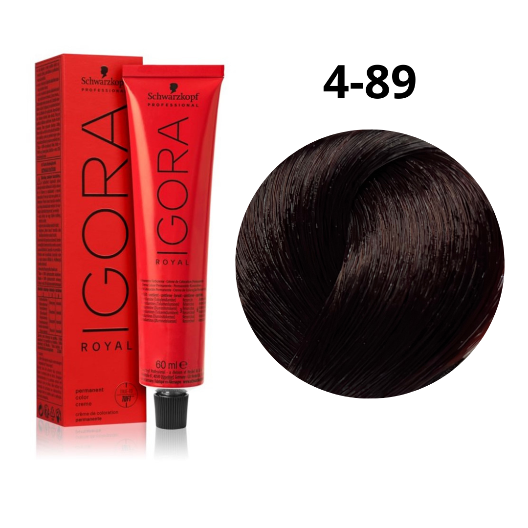 Tinte permanente profesional Igora Royal By Schwarzkopf