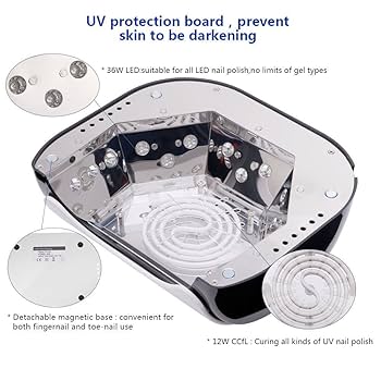 Lámpara Uñas CCFL+LED