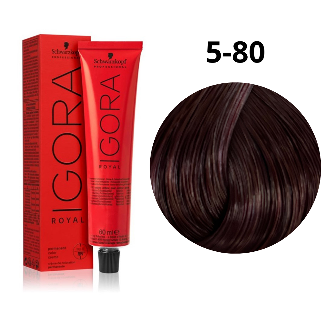 Tinte permanente profesional Igora Royal By Schwarzkopf