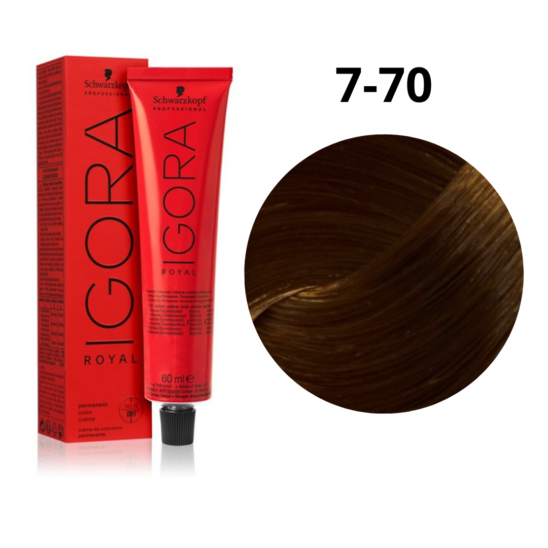 Tinte permanente profesional Igora Royal By Schwarzkopf