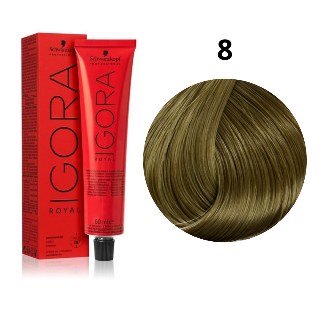 Tinte permanente profesional Igora Royal By Schwarzkopf