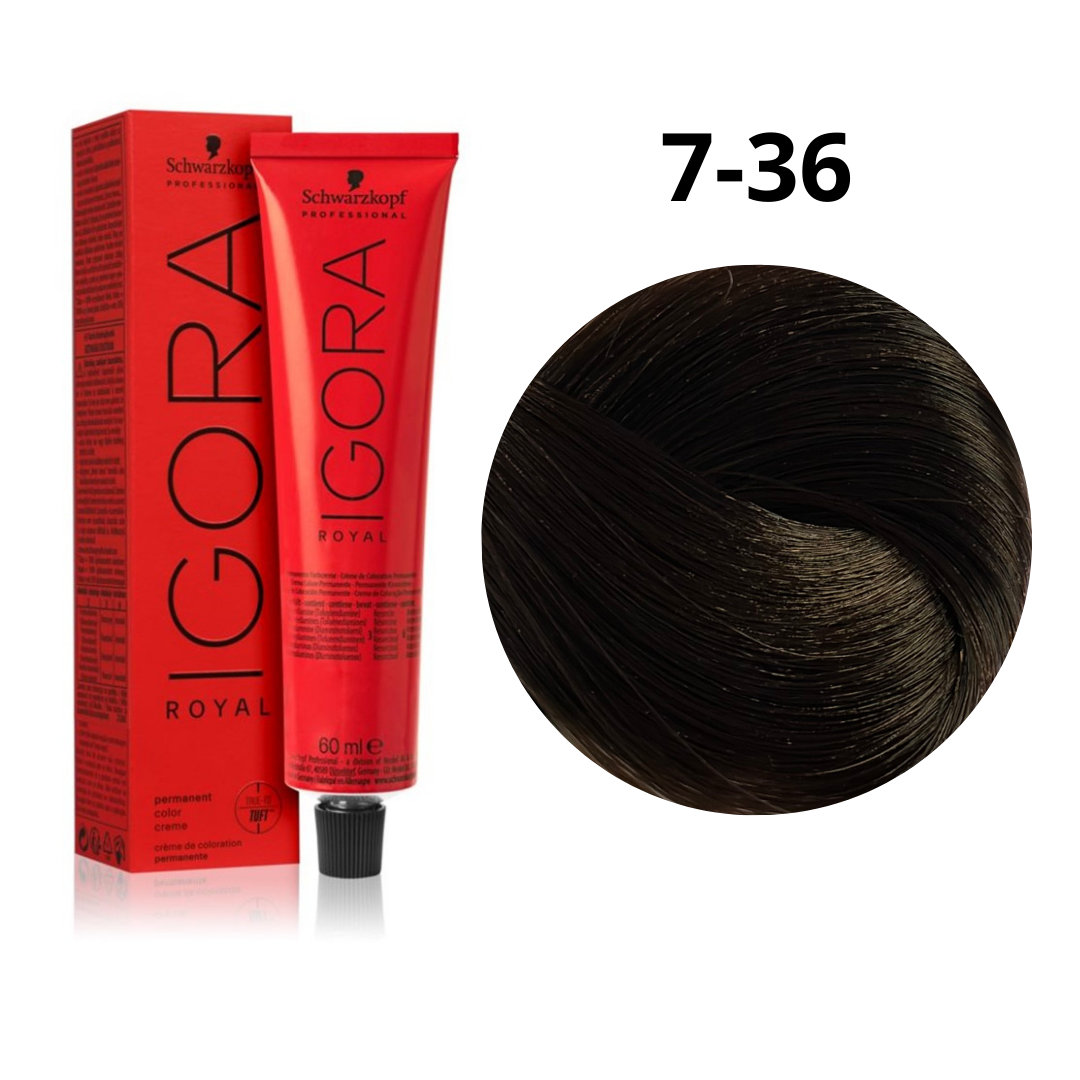 Tinte permanente profesional Igora Royal By Schwarzkopf