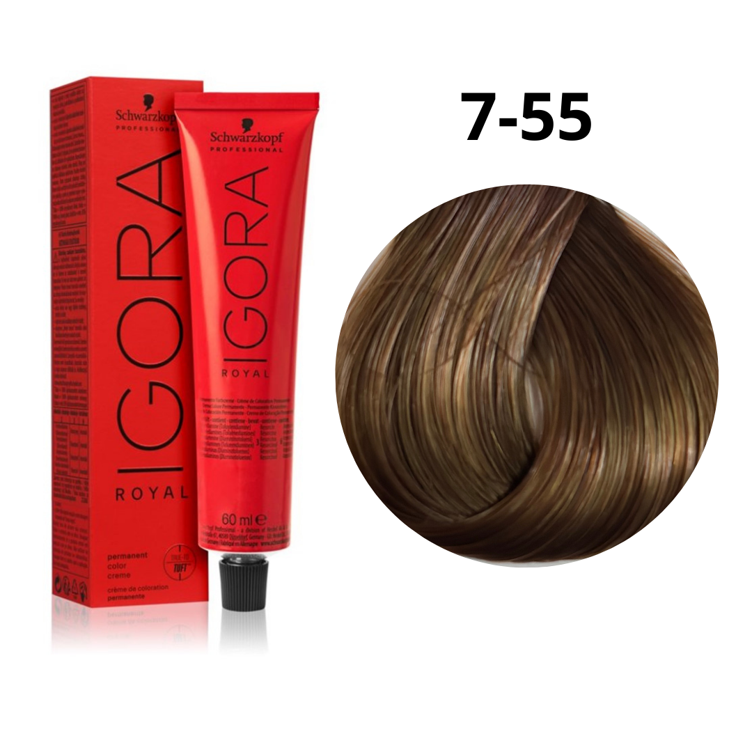 Tinte permanente profesional Igora Royal By Schwarzkopf