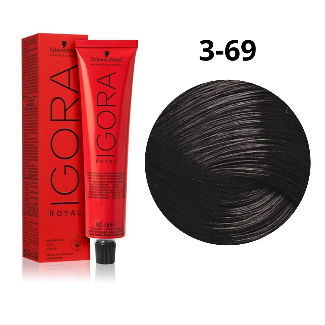Tinte permanente profesional Igora Royal By Schwarzkopf