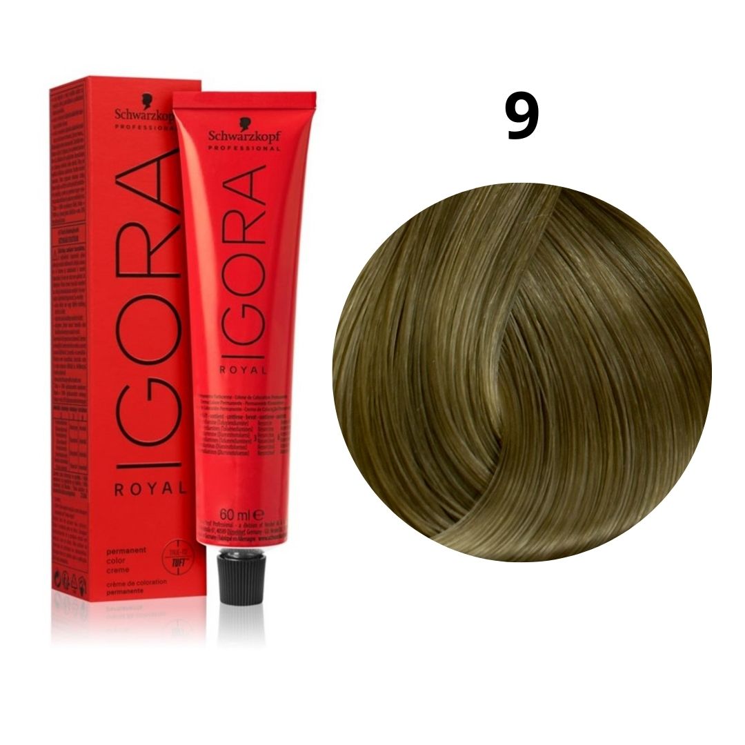 Tinte permanente profesional Igora Royal By Schwarzkopf