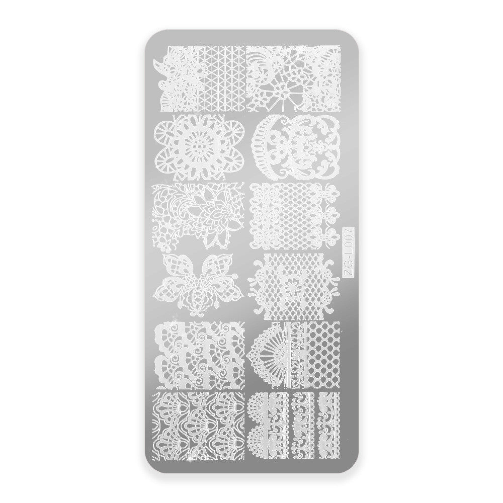 Placa para stamping By Molly lac