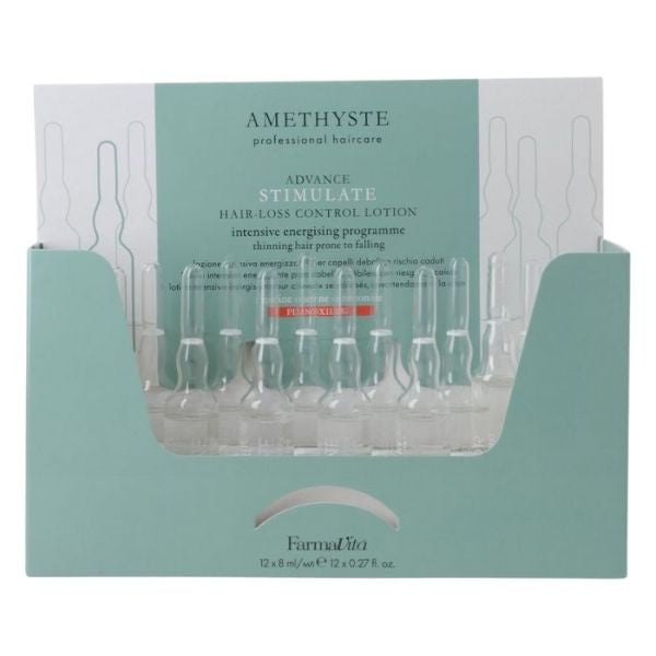 Stimulate Hair Loss Control Amethyste ampollas anti caida by Farmavita