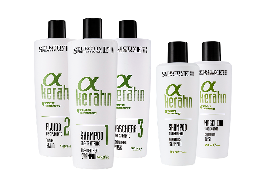 Tratamiento alisador con keratina vegetal