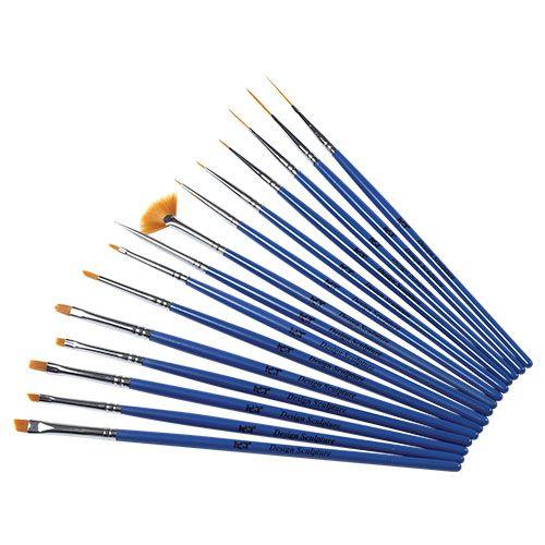 Set de 15 pinceles para diseño Nail art By Katai