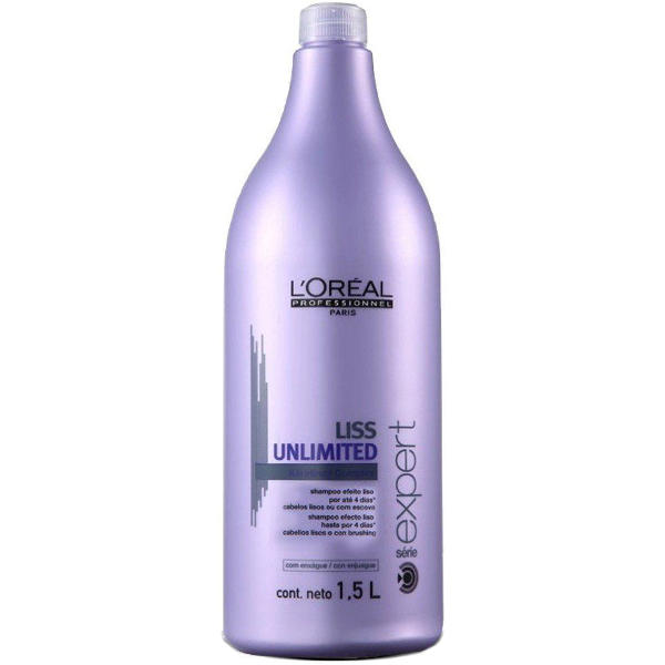 Champú liss Unlimited Serie Expert para cabellos rebeles encrespados y alisados By L&#39;Oreal