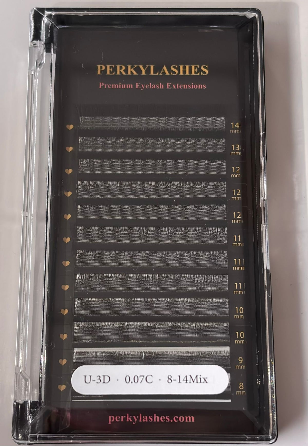 Extensiones de pestañas curva C