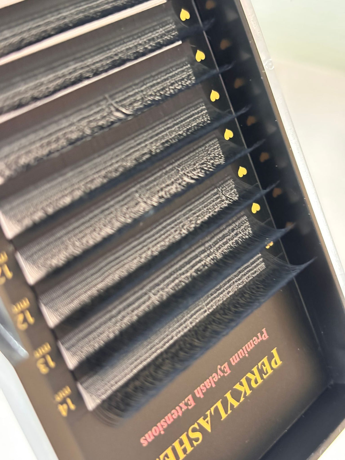 Extensiones de pestañas curva C