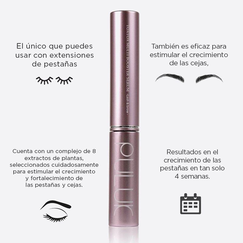 Serum crecimiento de pestañas y cejas By Puluk