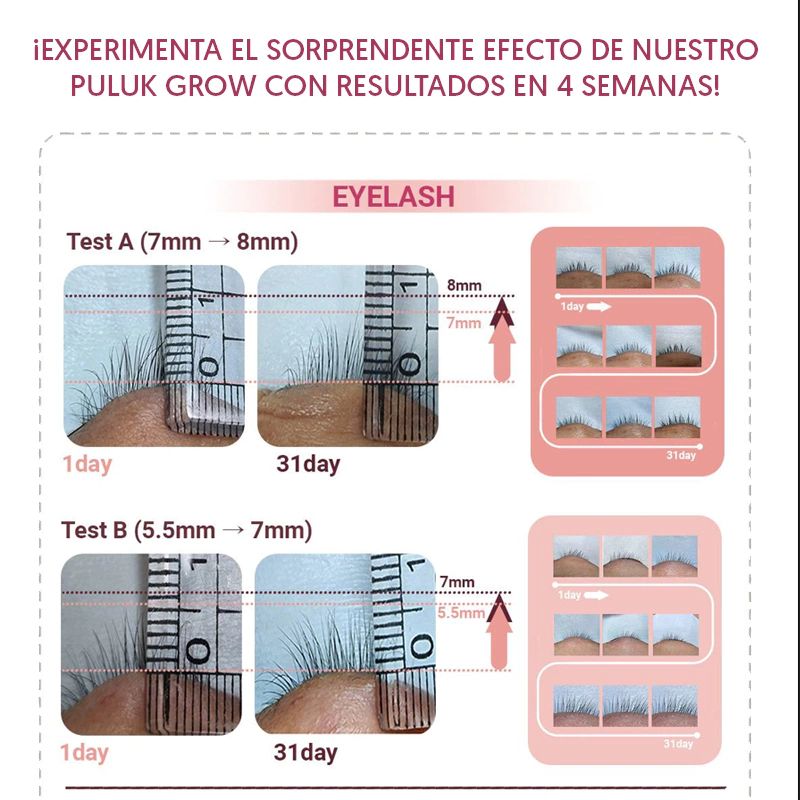 Serum crecimiento de pestañas y cejas By Puluk