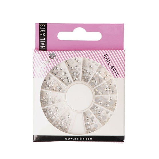 Strass plata piedras decorativas By Pollie