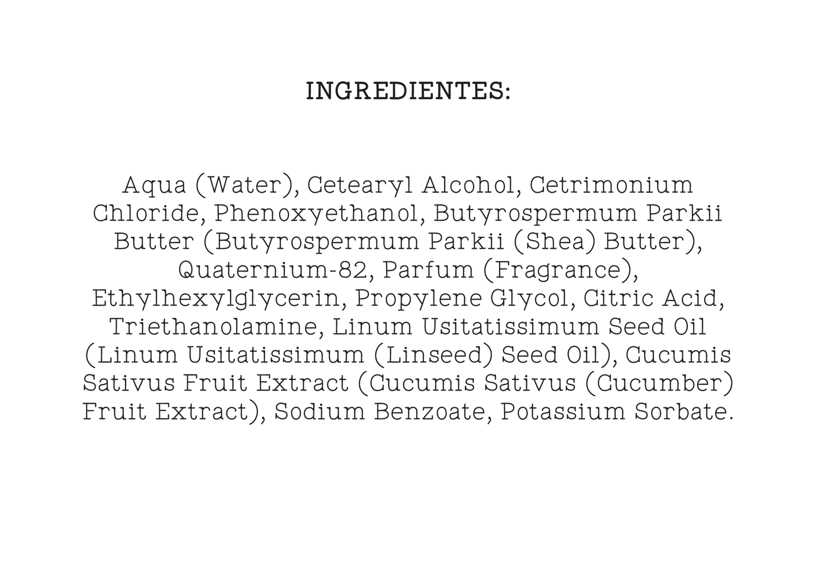 Mascarilla hidratación con agua de pepino by Mimare