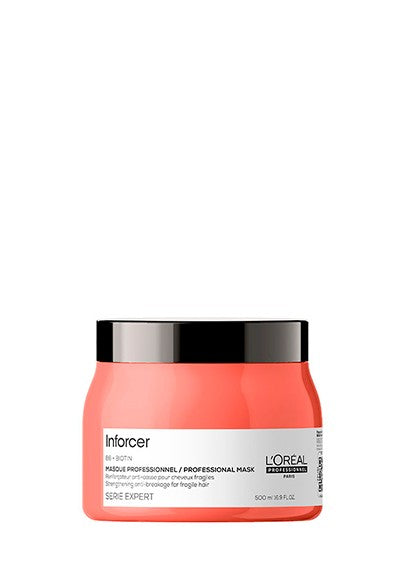 Mascarilla anti rotura para pelo , frágil y quebradizo, Inforcer, Serie Expert By LOreal