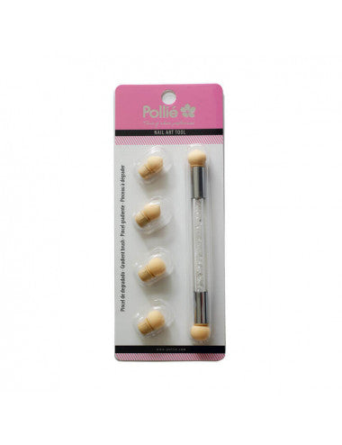 Pincel de degradado para Nail art By Pollié