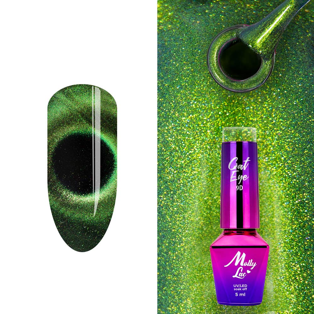 Esmaltes Semipermanentes Cat Eye 9D 5 ml By Molly Lac
