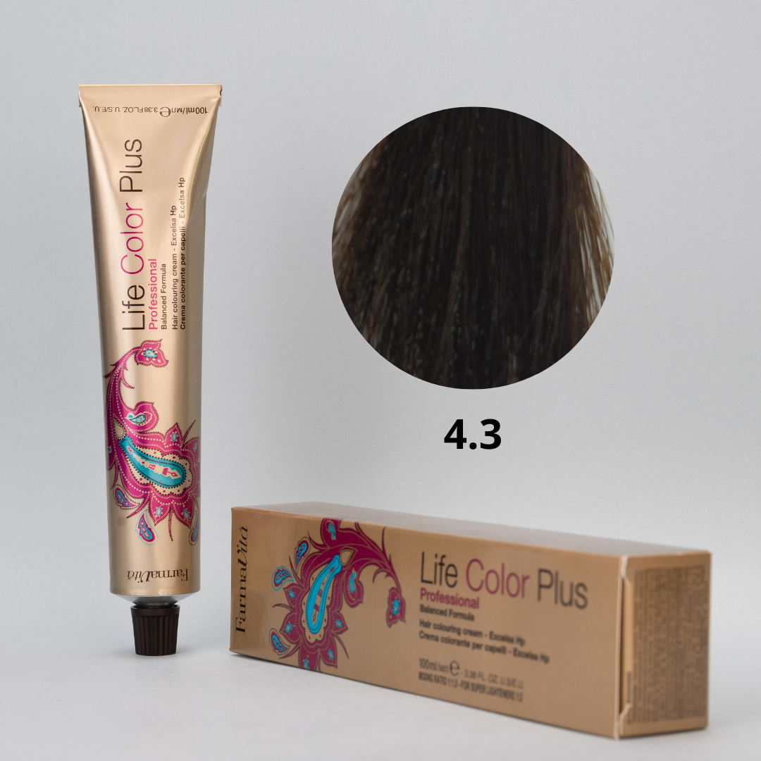 Tinte Life Color Plus Professional Hair Coloring Cream by Farmavita