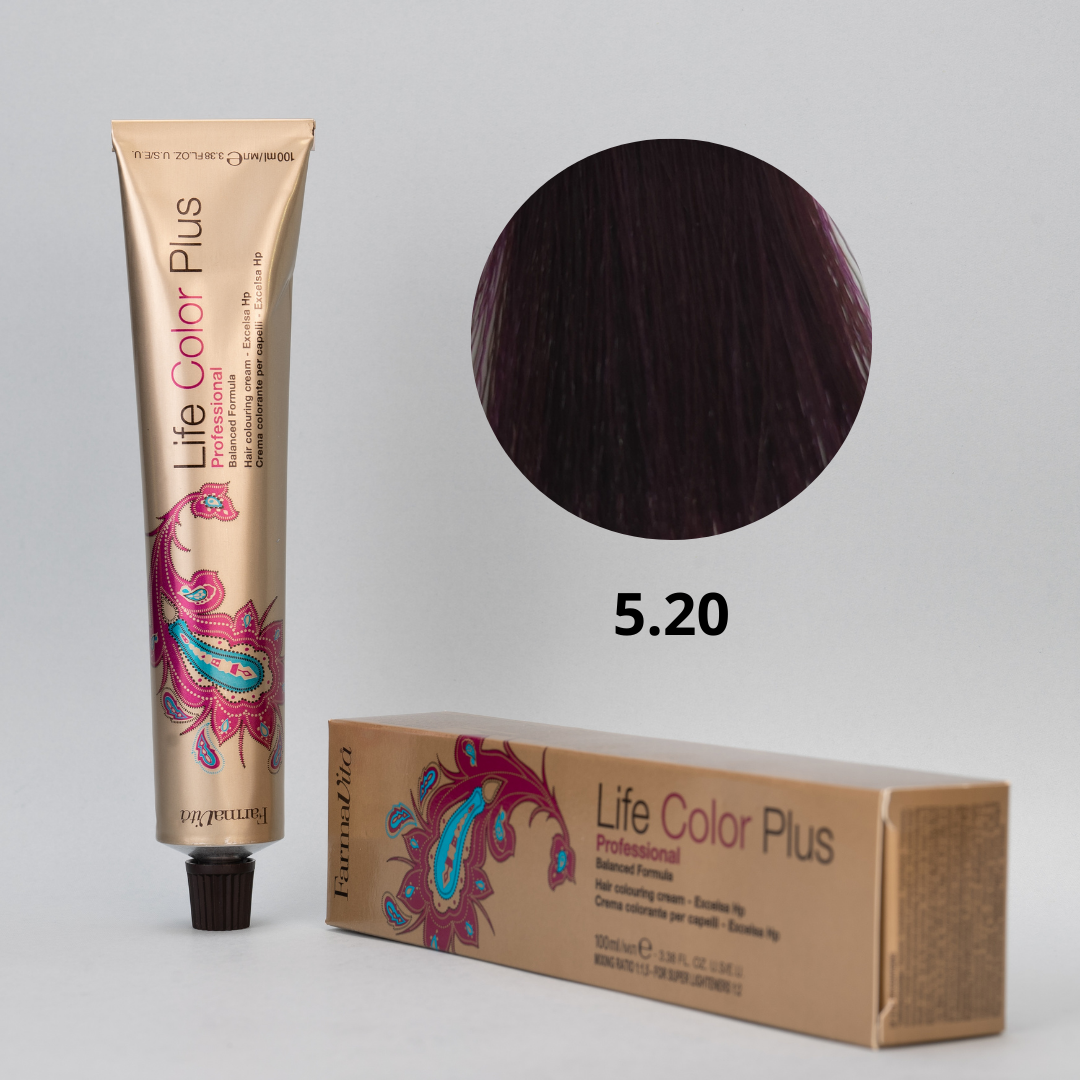 Tinte Life Color Plus Professional Hair Coloring Cream by Farmavita